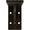 imageEkena Millwork BKTM02X18X06EBHWH Steel Bracket Embrey 2W x 18D x 6 12H Hammered WhiteAntiqued Warm Silver