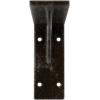 imageEkena Millwork BKTM02X18X06EBHWH Steel Bracket Embrey 2W x 18D x 6 12H Hammered WhiteAntiqued Warm Silver