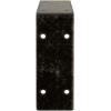 imageEkena Millwork BKTM02X18X06EBHWH Steel Bracket Embrey 2W x 18D x 6 12H Hammered WhiteAntiqued Warm Silver