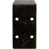 imageEkena Millwork BKTM02X18X06EBHWH Steel Bracket Embrey 2W x 18D x 6 12H Hammered WhiteAntiqued Warm Silver