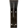 imageEkena Millwork BKTM02X18X06EBHWH Steel Bracket Embrey 2W x 18D x 6 12H Hammered WhiteAntiqued Warm Silver