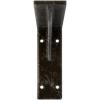 imageEkena Millwork BKTM02X18X06EBHWH Steel Bracket Embrey 2W x 18D x 6 12H Hammered WhiteAntiqued Warm Silver