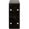 imageEkena Millwork BKTM02X18X06EBHWH Steel Bracket Embrey 2W x 18D x 6 12H Hammered WhiteAntiqued Warm Silver