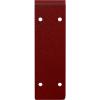imageEkena Millwork BKTM02X18X06EBHWH Steel Bracket Embrey 2W x 18D x 6 12H Hammered WhiteHammered Bright Red