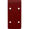 imageEkena Millwork BKTM02X18X06EBHWH Steel Bracket Embrey 2W x 18D x 6 12H Hammered WhiteHammered Bright Red