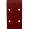 imageEkena Millwork BKTM02X18X06EBHWH Steel Bracket Embrey 2W x 18D x 6 12H Hammered WhiteHammered Bright Red