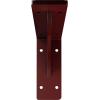 imageEkena Millwork BKTM02X18X06EBHWH Steel Bracket Embrey 2W x 18D x 6 12H Hammered WhiteHammered Bright Red