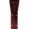 imageEkena Millwork BKTM02X18X06EBHWH Steel Bracket Embrey 2W x 18D x 6 12H Hammered WhiteHammered Bright Red