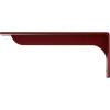imageEkena Millwork BKTM02X18X06EBHWH Steel Bracket Embrey 2W x 18D x 6 12H Hammered WhiteHammered Bright Red
