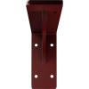 imageEkena Millwork BKTM02X18X06EBHWH Steel Bracket Embrey 2W x 18D x 6 12H Hammered WhiteHammered Bright Red