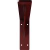 imageEkena Millwork BKTM02X18X06EBHWH Steel Bracket Embrey 2W x 18D x 6 12H Hammered WhiteHammered Bright Red