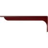 imageEkena Millwork BKTM02X18X06EBHWH Steel Bracket Embrey 2W x 18D x 6 12H Hammered WhiteHammered Bright Red