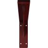imageEkena Millwork BKTM02X18X06EBHWH Steel Bracket Embrey 2W x 18D x 6 12H Hammered WhiteHammered Bright Red