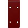 imageEkena Millwork BKTM02X18X06EBHWH Steel Bracket Embrey 2W x 18D x 6 12H Hammered WhiteHammered Bright Red
