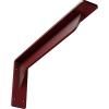 imageEkena Millwork BKTM02X18X06EBHWH Steel Bracket Embrey 2W x 18D x 6 12H Hammered WhiteHammered Bright Red
