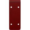 imageEkena Millwork BKTM02X18X06EBHWH Steel Bracket Embrey 2W x 18D x 6 12H Hammered WhiteHammered Bright Red