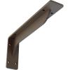 imageEkena Millwork BKTM02X18X06EBHWH Steel Bracket Embrey 2W x 18D x 6 12H Hammered WhiteHammered Brown