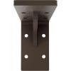 imageEkena Millwork BKTM02X18X06EBHWH Steel Bracket Embrey 2W x 18D x 6 12H Hammered WhiteHammered Brown