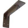 imageEkena Millwork BKTM02X18X06EBHWH Steel Bracket Embrey 2W x 18D x 6 12H Hammered WhiteHammered Brown