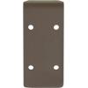 imageEkena Millwork BKTM02X18X06EBHWH Steel Bracket Embrey 2W x 18D x 6 12H Hammered WhiteHammered Brown
