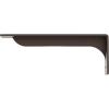 imageEkena Millwork BKTM02X18X06EBHWH Steel Bracket Embrey 2W x 18D x 6 12H Hammered WhiteHammered Brown