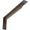 imageEkena Millwork BKTM02X18X06EBHWH Steel Bracket Embrey 2W x 18D x 6 12H Hammered WhiteHammered Brown