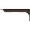 imageEkena Millwork BKTM02X18X06EBHWH Steel Bracket Embrey 2W x 18D x 6 12H Hammered WhiteHammered Brown
