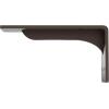 imageEkena Millwork BKTM02X18X06EBHWH Steel Bracket Embrey 2W x 18D x 6 12H Hammered WhiteHammered Brown