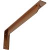imageEkena Millwork BKTM02X18X06EBHWH Steel Bracket Embrey 2W x 18D x 6 12H Hammered WhiteHammered Copper
