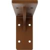 imageEkena Millwork BKTM02X18X06EBHWH Steel Bracket Embrey 2W x 18D x 6 12H Hammered WhiteHammered Copper