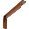 imageEkena Millwork BKTM02X18X06EBHWH Steel Bracket Embrey 2W x 18D x 6 12H Hammered WhiteHammered Copper