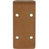 imageEkena Millwork BKTM02X18X06EBHWH Steel Bracket Embrey 2W x 18D x 6 12H Hammered WhiteHammered Copper
