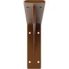 imageEkena Millwork BKTM02X18X06EBHWH Steel Bracket Embrey 2W x 18D x 6 12H Hammered WhiteHammered Copper