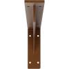 imageEkena Millwork BKTM02X18X06EBHWH Steel Bracket Embrey 2W x 18D x 6 12H Hammered WhiteHammered Copper