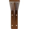 imageEkena Millwork BKTM02X18X06EBHWH Steel Bracket Embrey 2W x 18D x 6 12H Hammered WhiteHammered Copper
