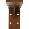 imageEkena Millwork BKTM02X18X06EBHWH Steel Bracket Embrey 2W x 18D x 6 12H Hammered WhiteHammered Copper