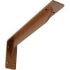 imageEkena Millwork BKTM02X18X06EBHWH Steel Bracket Embrey 2W x 18D x 6 12H Hammered WhiteHammered Copper
