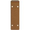 imageEkena Millwork BKTM02X18X06EBHWH Steel Bracket Embrey 2W x 18D x 6 12H Hammered WhiteHammered Copper