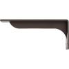 imageEkena Millwork BKTM02X18X06EBHWH Steel Bracket Embrey 2W x 18D x 6 12H Hammered WhiteHammered Dark Bronze