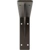 imageEkena Millwork BKTM02X18X06EBHWH Steel Bracket Embrey 2W x 18D x 6 12H Hammered WhiteHammered Dark Bronze