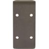 imageEkena Millwork BKTM02X18X06EBHWH Steel Bracket Embrey 2W x 18D x 6 12H Hammered WhiteHammered Dark Bronze