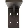 imageEkena Millwork BKTM02X18X06EBHWH Steel Bracket Embrey 2W x 18D x 6 12H Hammered WhiteHammered Dark Bronze