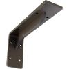 imageEkena Millwork BKTM02X18X06EBHWH Steel Bracket Embrey 2W x 18D x 6 12H Hammered WhiteHammered Dark Bronze