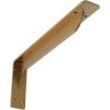 imageEkena Millwork BKTM02X18X06EBHWH Steel Bracket Embrey 2W x 18D x 6 12H Hammered WhiteHammered Gold