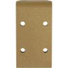 imageEkena Millwork BKTM02X18X06EBHWH Steel Bracket Embrey 2W x 18D x 6 12H Hammered WhiteHammered Gold
