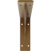 imageEkena Millwork BKTM02X18X06EBHWH Steel Bracket Embrey 2W x 18D x 6 12H Hammered WhiteHammered Gold