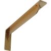 imageEkena Millwork BKTM02X18X06EBHWH Steel Bracket Embrey 2W x 18D x 6 12H Hammered WhiteHammered Gold