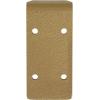 imageEkena Millwork BKTM02X18X06EBHWH Steel Bracket Embrey 2W x 18D x 6 12H Hammered WhiteHammered Gold