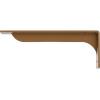imageEkena Millwork BKTM02X18X06EBHWH Steel Bracket Embrey 2W x 18D x 6 12H Hammered WhiteHammered Gold