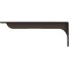 imageEkena Millwork BKTM02X18X06EBHWH Steel Bracket Embrey 2W x 18D x 6 12H Hammered WhiteHammered Gray
